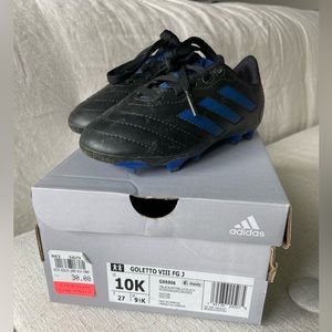 Adidas Soccer Cleats Kids size 10 Child